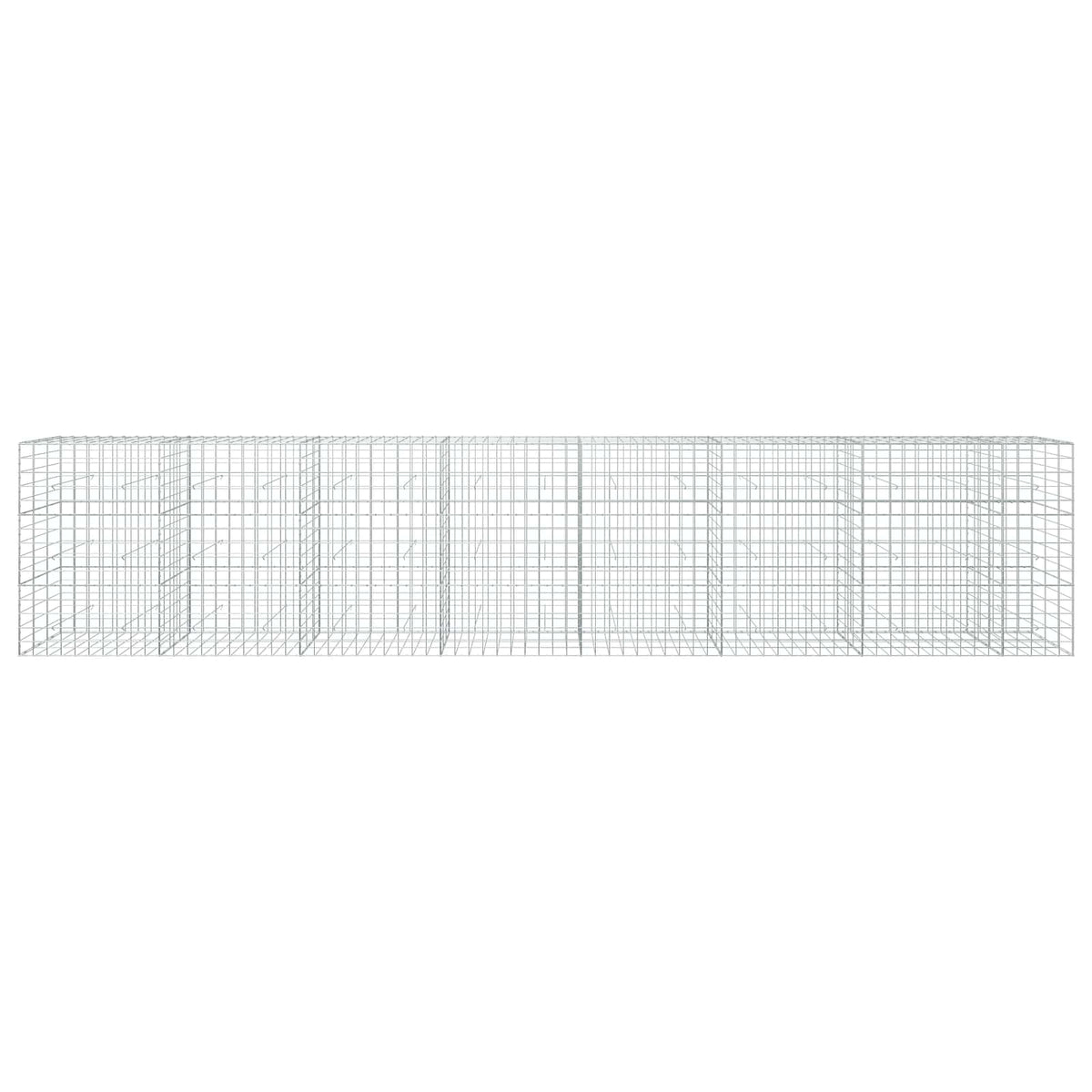 Γκαμπιόν με σύρμα 3,5 mm και πλέγμα 10x10 cm 750x30x150 εκ