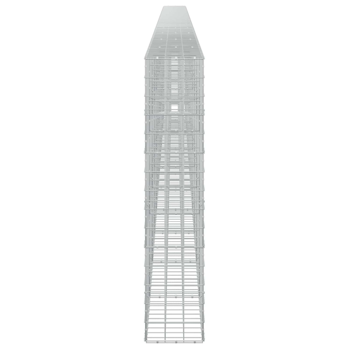 Γκαμπιόν με σύρμα 3,5 mm και πλέγμα 10x10 cm 1200x30x150 εκ - Pakobazaar