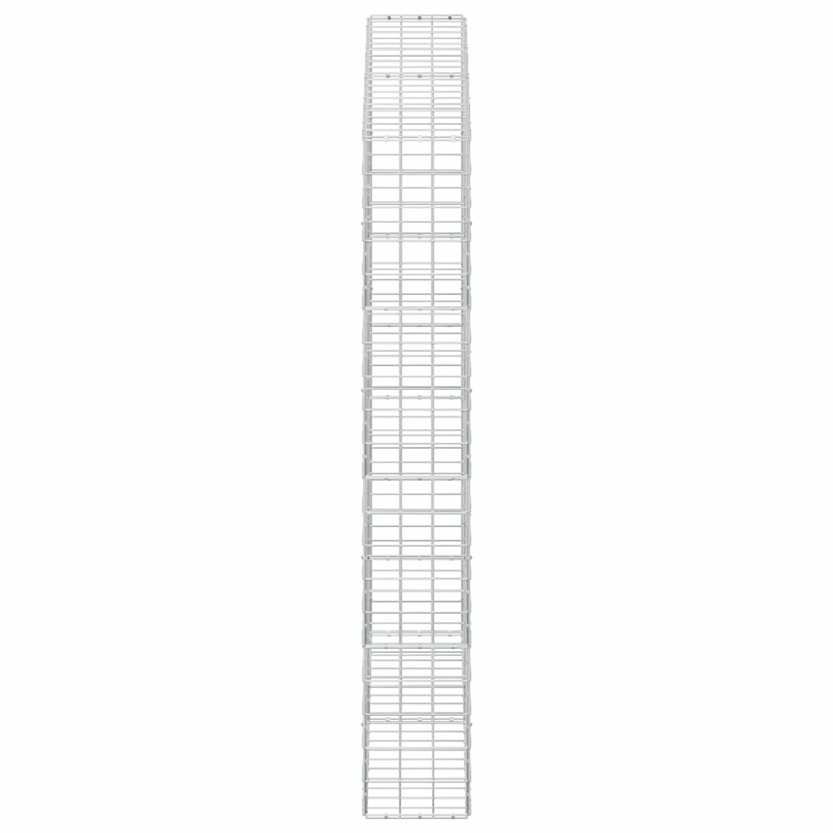 Γκαμπιόν με σύρμα 3,5 mm και πλέγμα 10x10 cm 200x30x200 εκ
