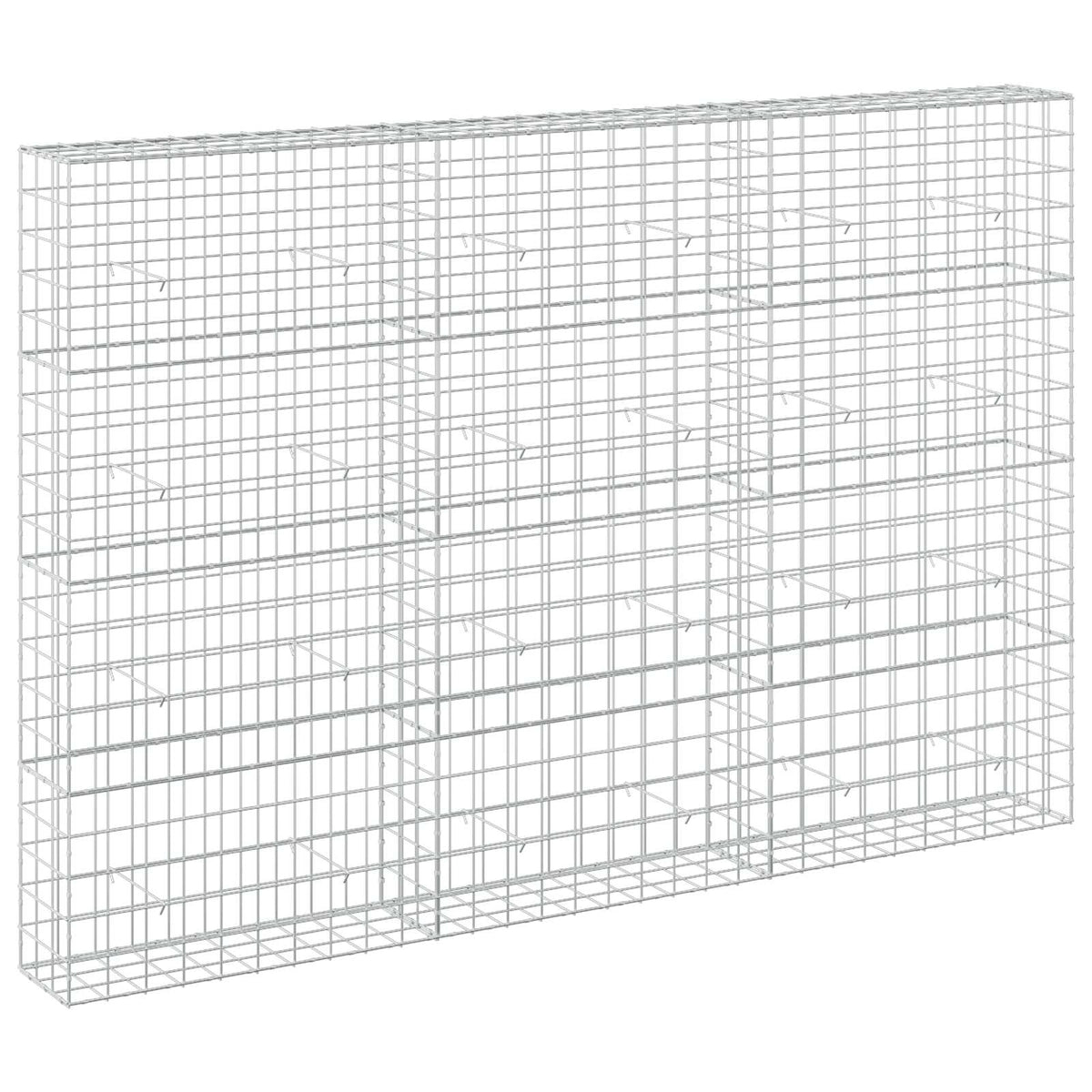 Γκαμπιόν με σύρμα 3,5 mm και πλέγμα 10x10 cm 300x30x200 εκ - Pakobazaar