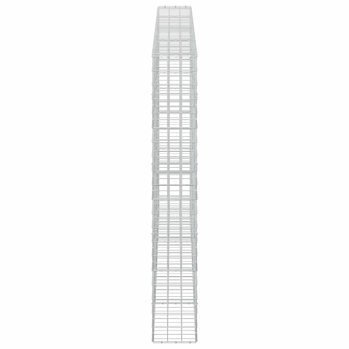 Γκαμπιόν με σύρμα 3,5 mm και πλέγμα 10x10 cm 400x30x200 εκ - Pakobazaar