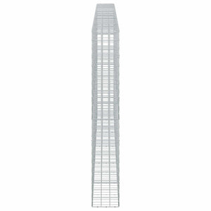 Γκαμπιόν με σύρμα 3,5 mm και πλέγμα 10x10 cm 550x30x200 εκ - Pakobazaar