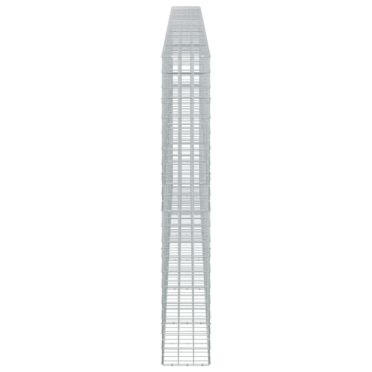Γκαμπιόν με σύρμα 3,5 mm και πλέγμα 10x10 cm 650x30x200 εκ - Pakobazaar