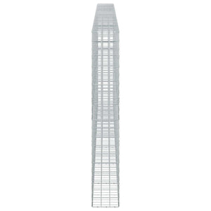 Γκαμπιόν με σύρμα 3,5 mm και πλέγμα 10x10 cm 650x30x200 εκ - Pakobazaar