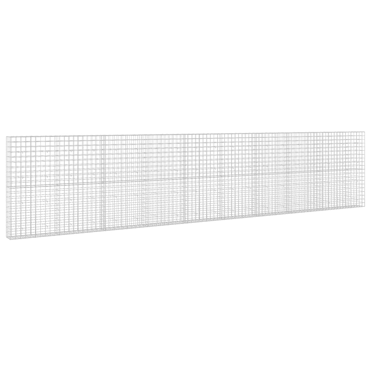 Γκαμπιόν με σύρμα 3,5 mm και πλέγμα 10x10 cm 950x30x200 εκ - Pakobazaar