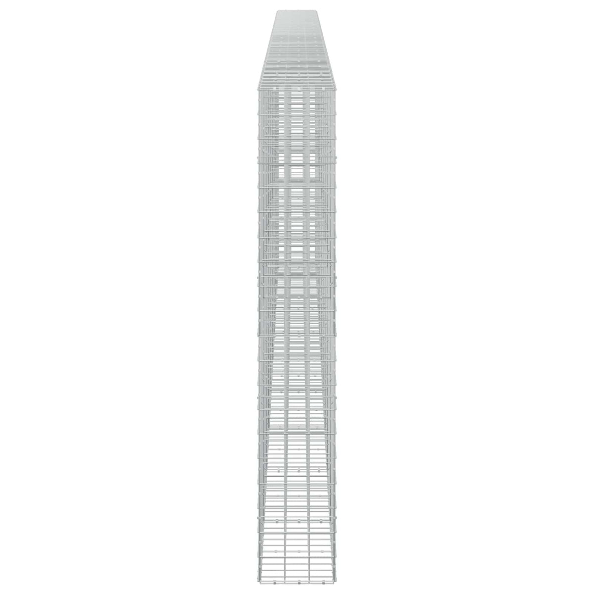 Γκαμπιόν με σύρμα 3,5 mm και πλέγμα 10x10 cm 950x30x200 εκ - Pakobazaar