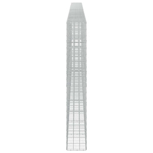 Γκαμπιόν με σύρμα 3,5 mm και πλέγμα 10x10 cm 950x30x200 εκ - Pakobazaar