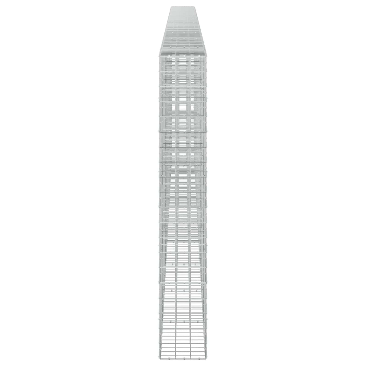 Γκαμπιόν με σύρμα 3,5 mm και πλέγμα 10x10 cm 1000x30x200 εκ - Pakobazaar