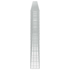 Γκαμπιόν με σύρμα 3,5 mm και πλέγμα 10x10 cm 1050x30x200 εκ - Pakobazaar