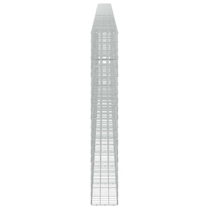 Γκαμπιόν με σύρμα 3,5 mm και πλέγμα 10x10 cm 1100x30x200 εκ - Pakobazaar