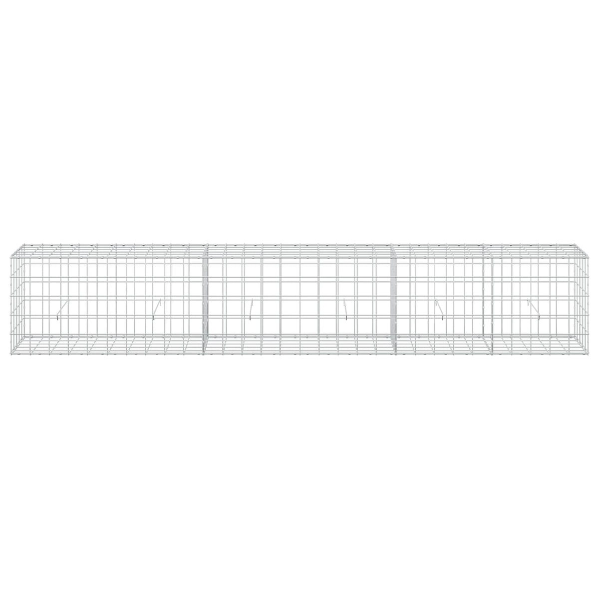 Γκαμπιόν με σύρμα 3,5 mm και πλέγμα 10x10 cm 300x50x50 εκ - Pakobazaar