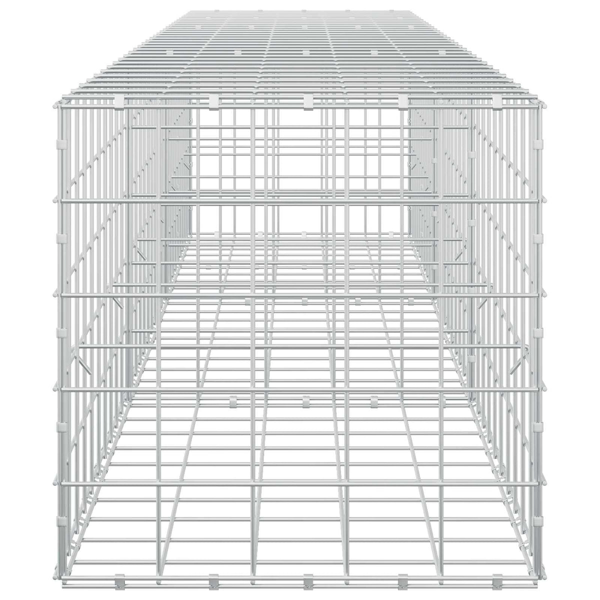 Γκαμπιόν με σύρμα 3,5 mm και πλέγμα 10x10 cm 300x50x50 εκ - Pakobazaar