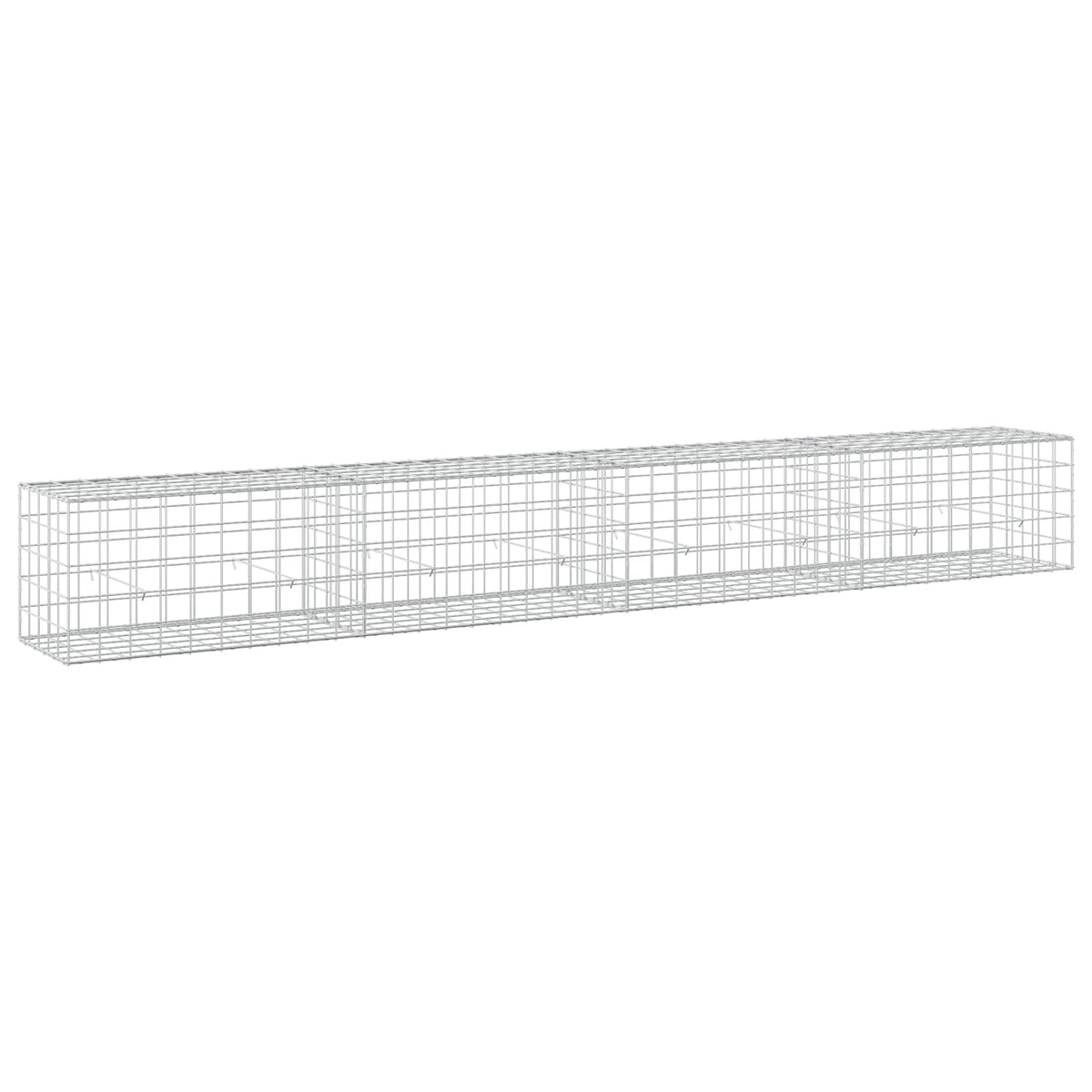 Γκαμπιόν με σύρμα 3,5 mm και πλέγμα 10x10 cm 400x50x50 εκ - Pakobazaar
