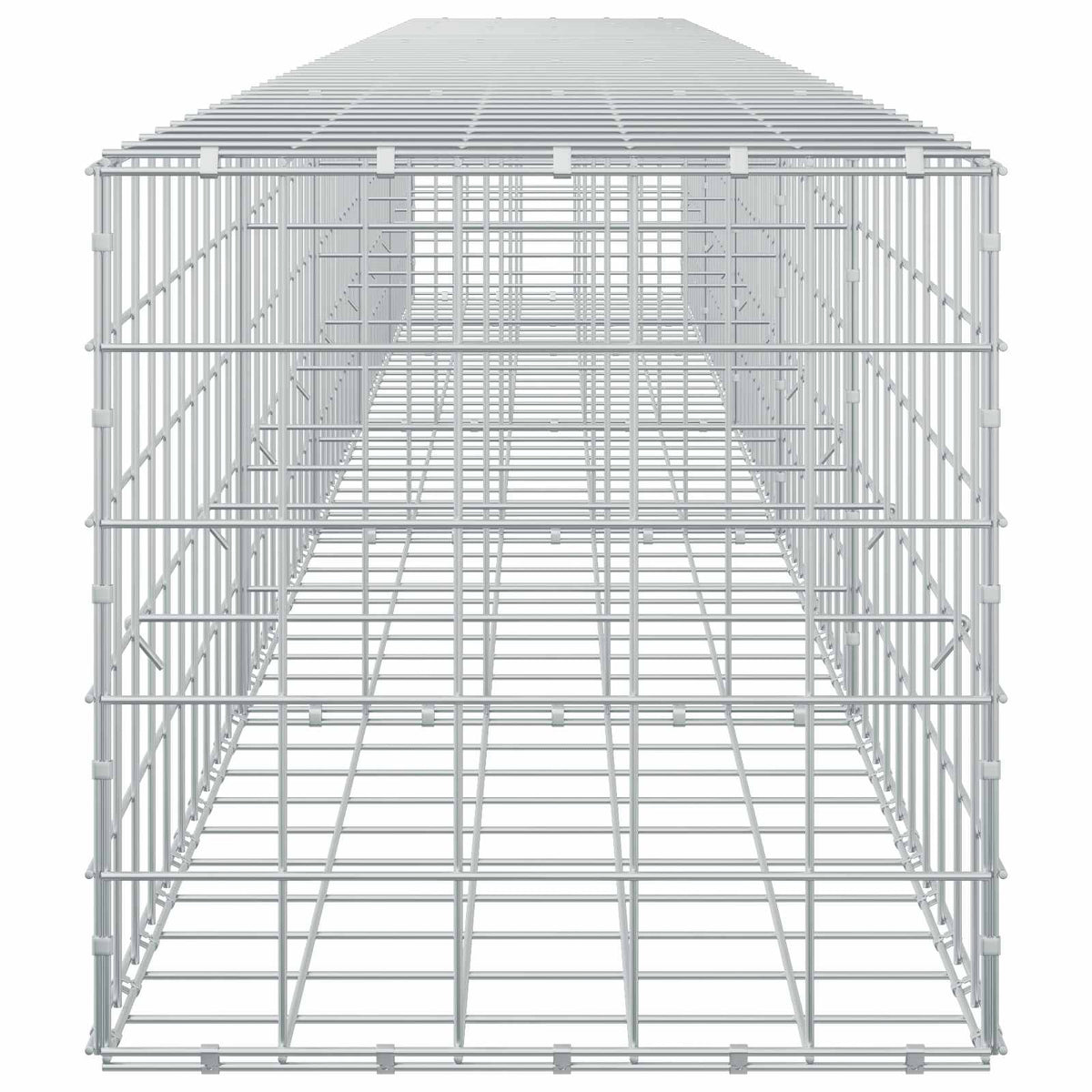 Γκαμπιόν με σύρμα 3,5 mm και πλέγμα 10x10 cm 500x50x50 εκ - Pakobazaar