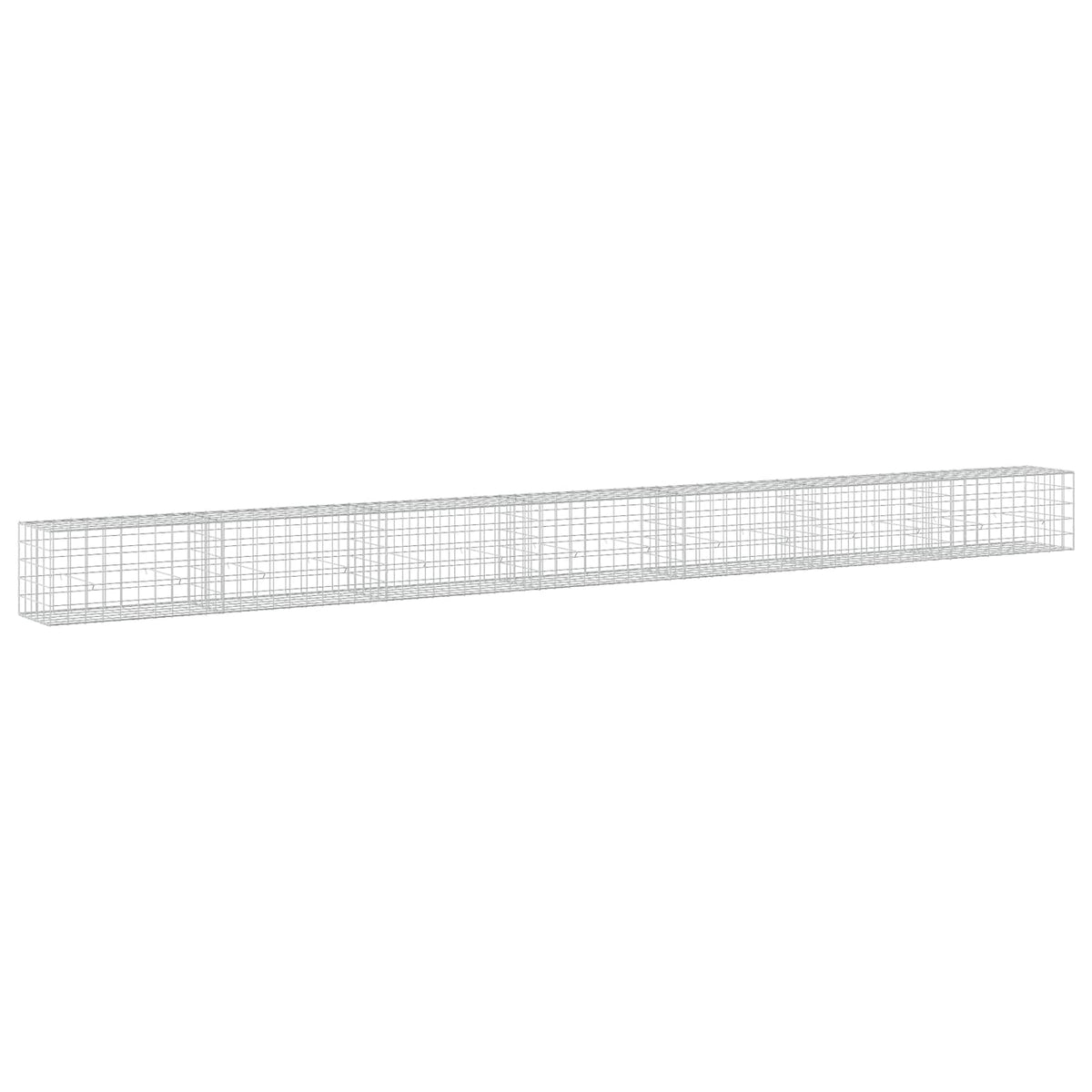 Γκαμπιόν με σύρμα 3,5 mm και πλέγμα 10x10 cm 700x50x50 εκ - Pakobazaar