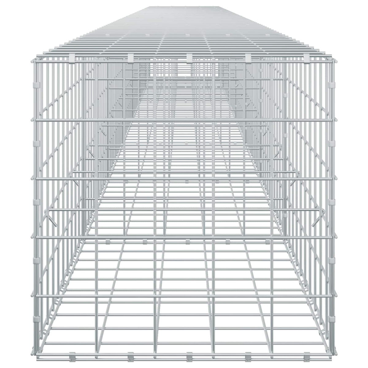 Γκαμπιόν με σύρμα 3,5 mm και πλέγμα 10x10 cm 700x50x50 εκ - Pakobazaar