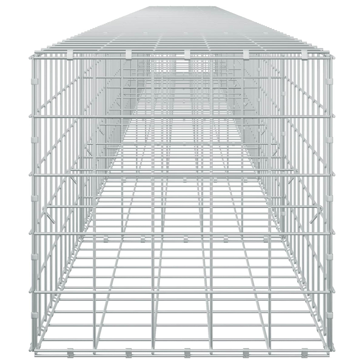Γκαμπιόν με σύρμα 3,5 mm και πλέγμα 10x10 cm 750x50x50 εκ - Pakobazaar