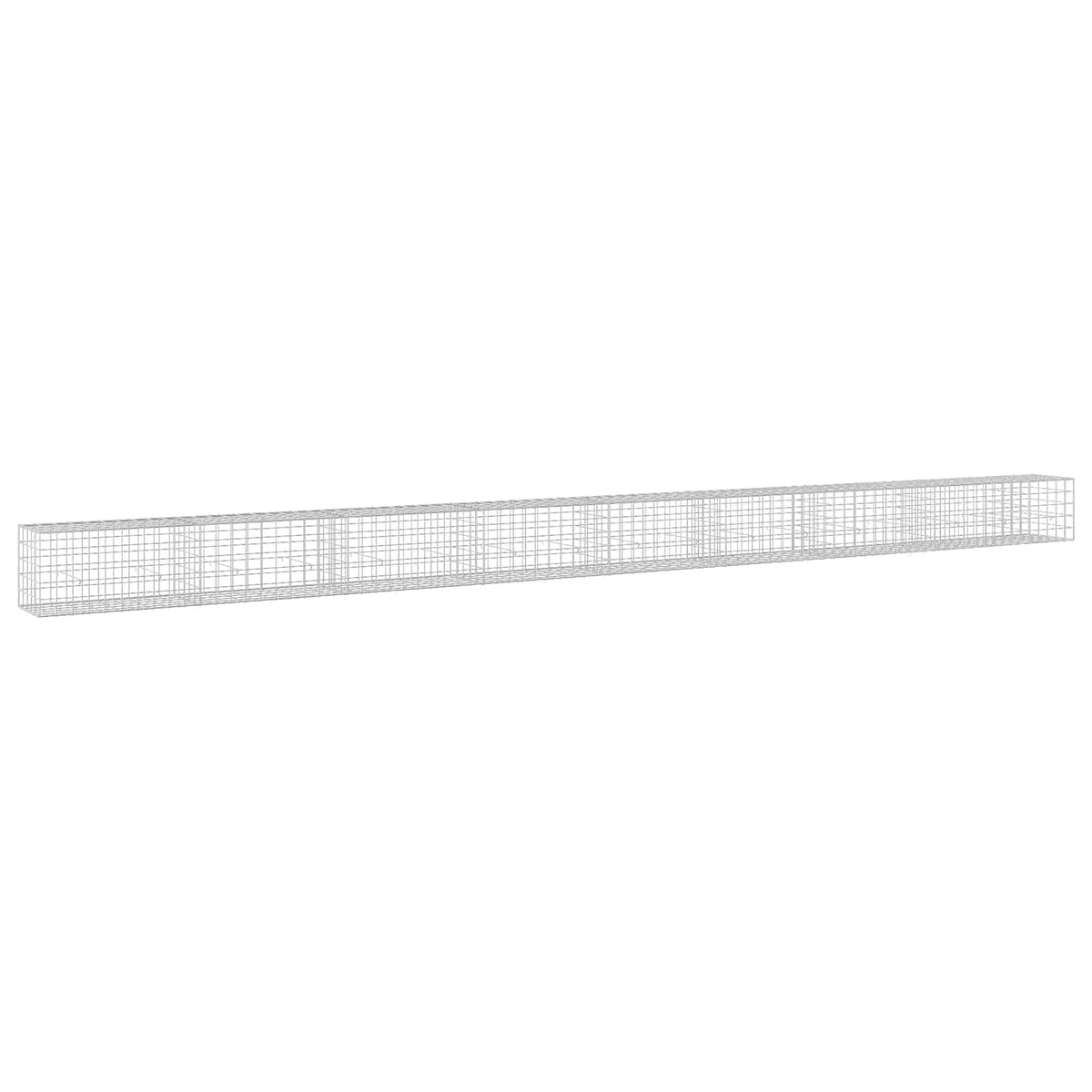 Γκαμπιόν με σύρμα 3,5 mm και πλέγμα 10x10 cm 850x50x50 εκ - Pakobazaar