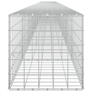 Γκαμπιόν με σύρμα 3,5 mm και πλέγμα 10x10 cm 850x50x50 εκ - Pakobazaar