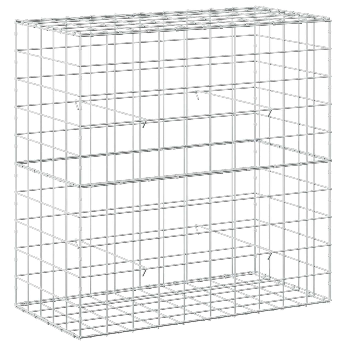 Γκαμπιόν με σύρμα 3,5 mm και πλέγμα 10x10 cm 100x50x100 εκ - Pakobazaar