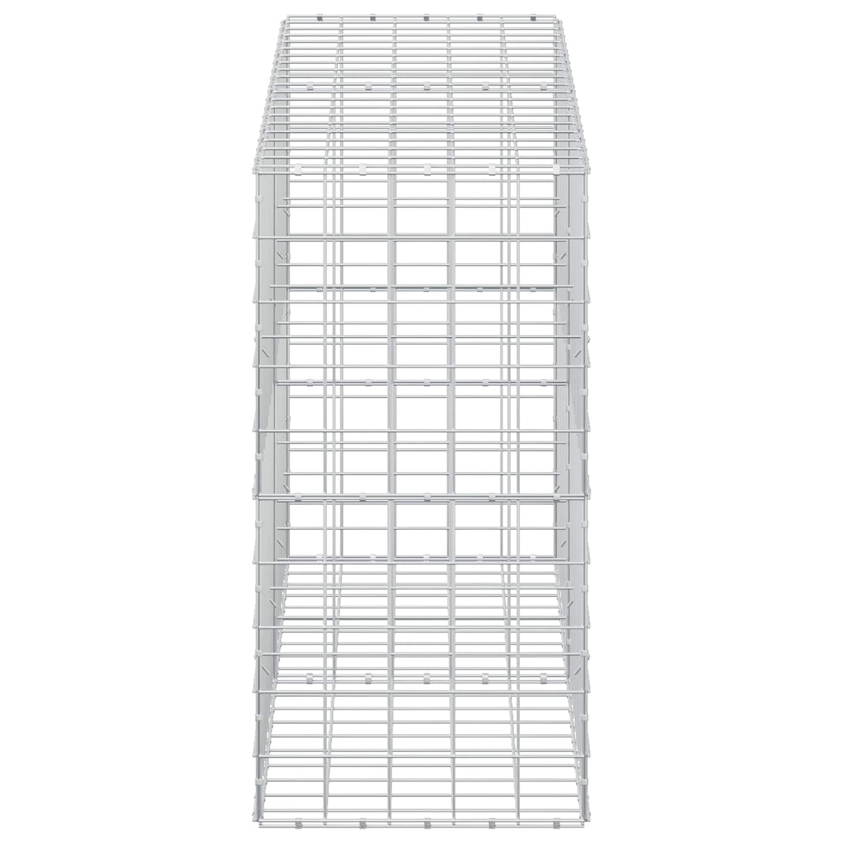 Γκαμπιόν με σύρμα 3,5 mm και πλέγμα 10x10 cm 200x50x100 εκ - Pakobazaar