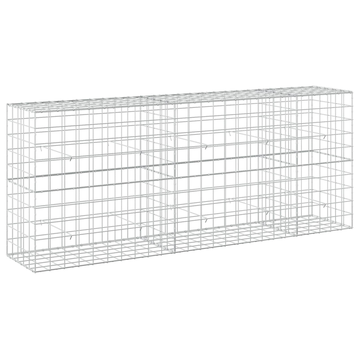 Γκαμπιόν με σύρμα 3,5 mm και πλέγμα 10x10 cm 250x50x100 εκ
