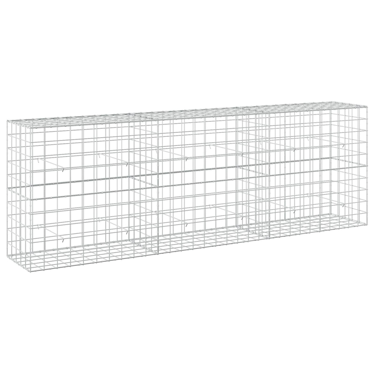 Γκαμπιόν με σύρμα 3,5 mm και πλέγμα 10x10 cm 300x50x100 εκ - Pakobazaar