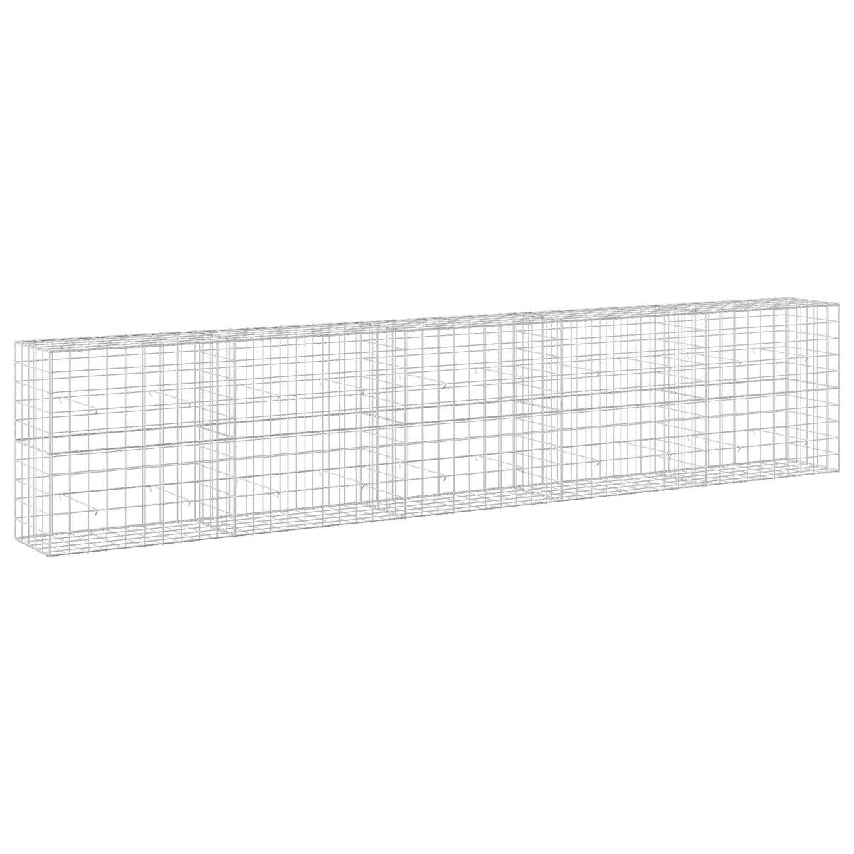 Γκαμπιόν με σύρμα 3,5 mm και πλέγμα 10x10 cm 500x50x100 εκ - Pakobazaar