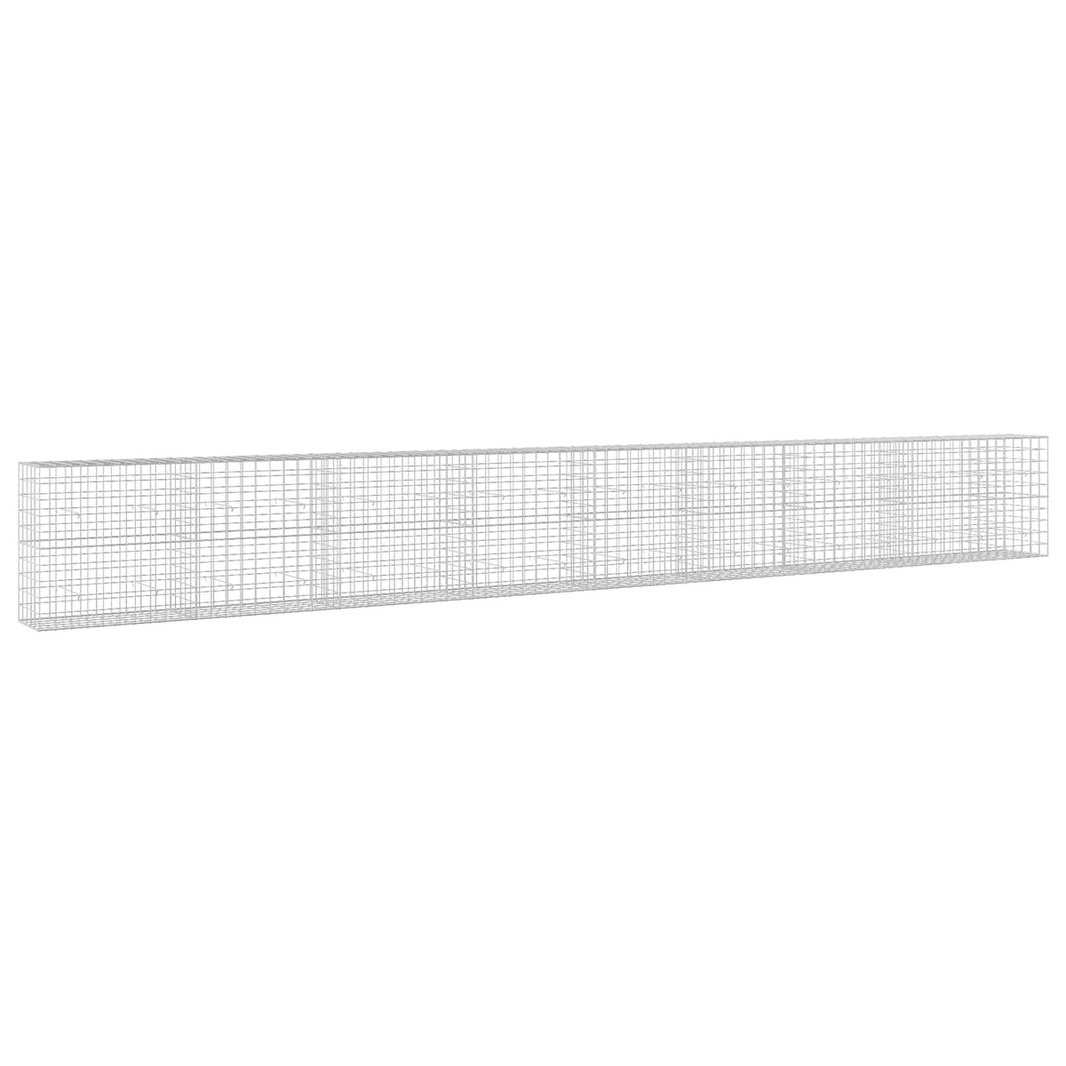 Γκαμπιόν με σύρμα 3,5 mm και πλέγμα 10x10 cm 850x50x100 εκ - Pakobazaar