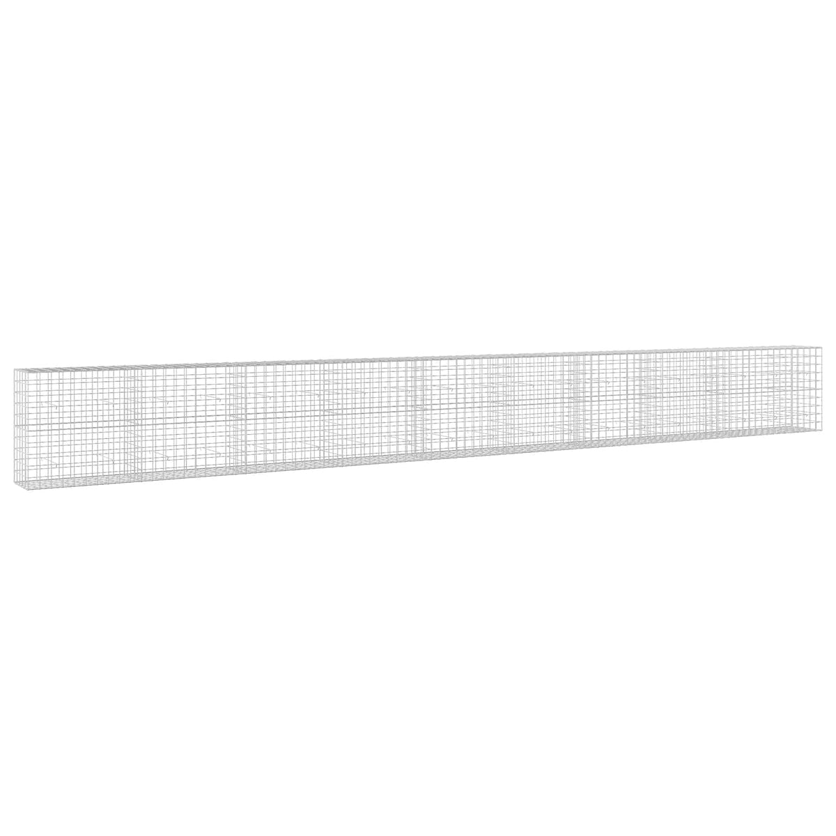 Γκαμπιόν με σύρμα 3,5 mm και πλέγμα 10x10 cm 950x50x100 εκ - Pakobazaar