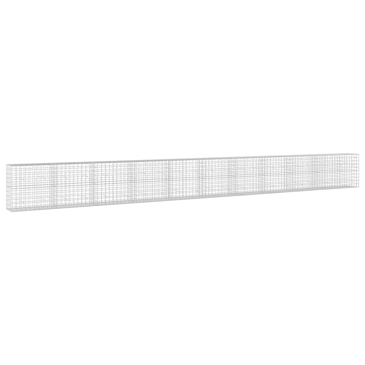 Γκαμπιόν με σύρμα 3,5 mm και πλέγμα 10x10 cm 1050x50x100 εκ