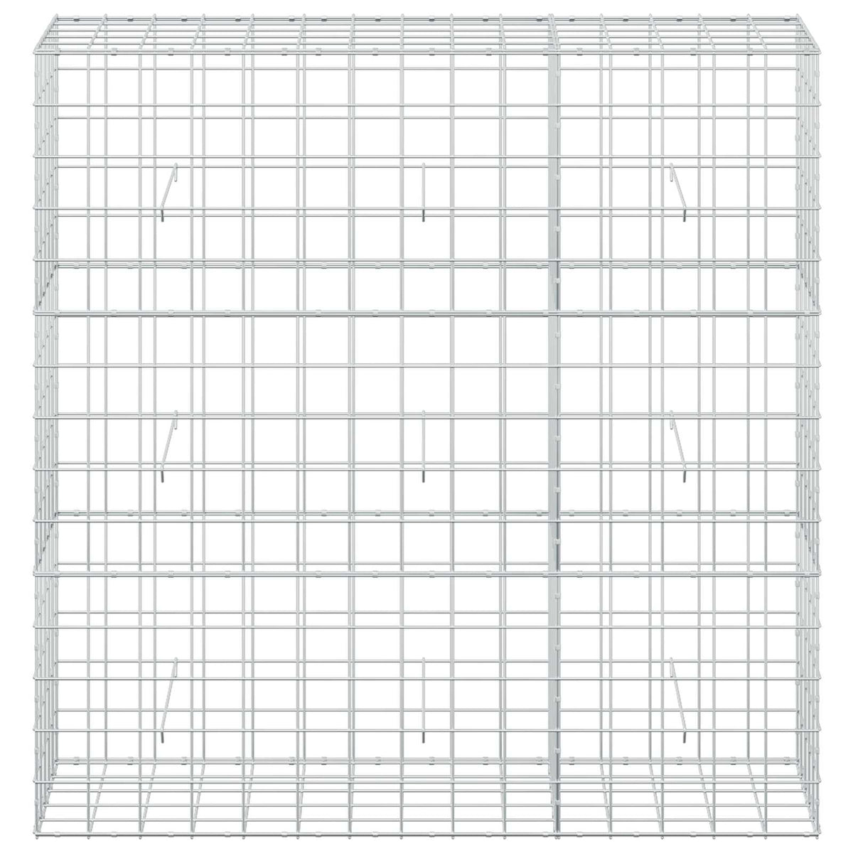 Γκαμπιόν με σύρμα 3,5 mm και πλέγμα 10x10 cm 150x50x150 εκ - Pakobazaar