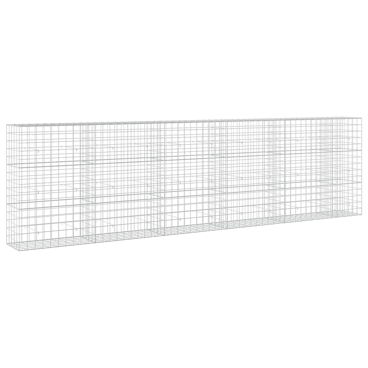 Γκαμπιόν με σύρμα 3,5 mm και πλέγμα 10x10 cm 550x50x150 εκ.