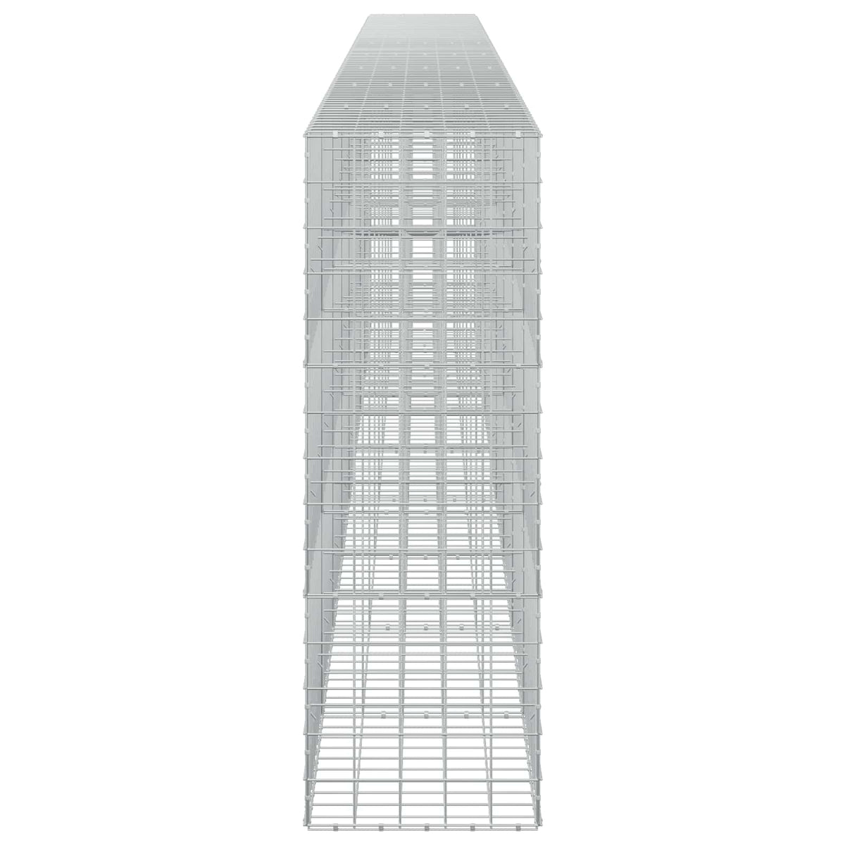 Γκαμπιόν με σύρμα 3,5 mm και πλέγμα 10x10 cm 850x50x150 εκ - Pakobazaar