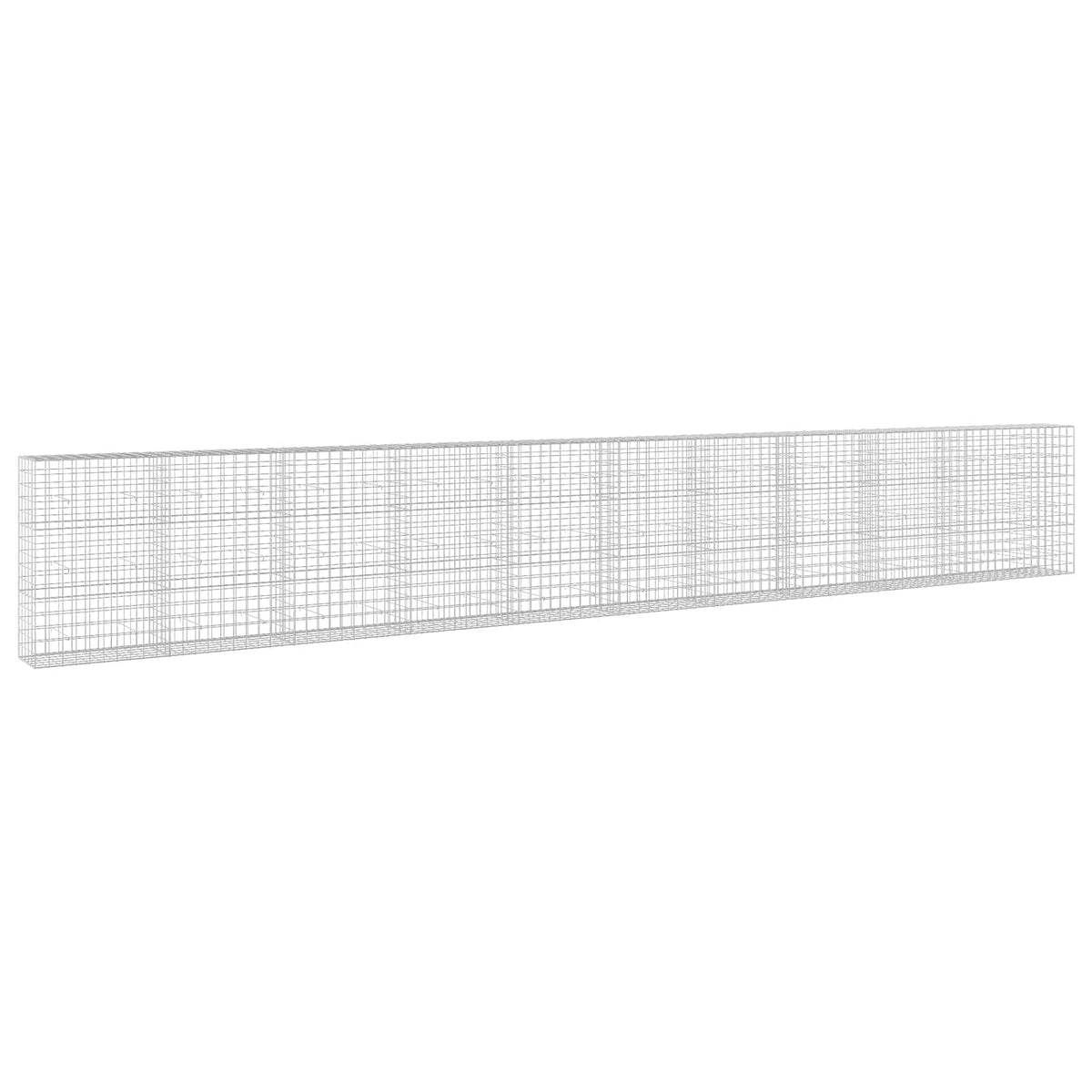 Γκαμπιόν με σύρμα 3,5 mm και πλέγμα 10x10 cm 1050x50x150 εκ - Pakobazaar