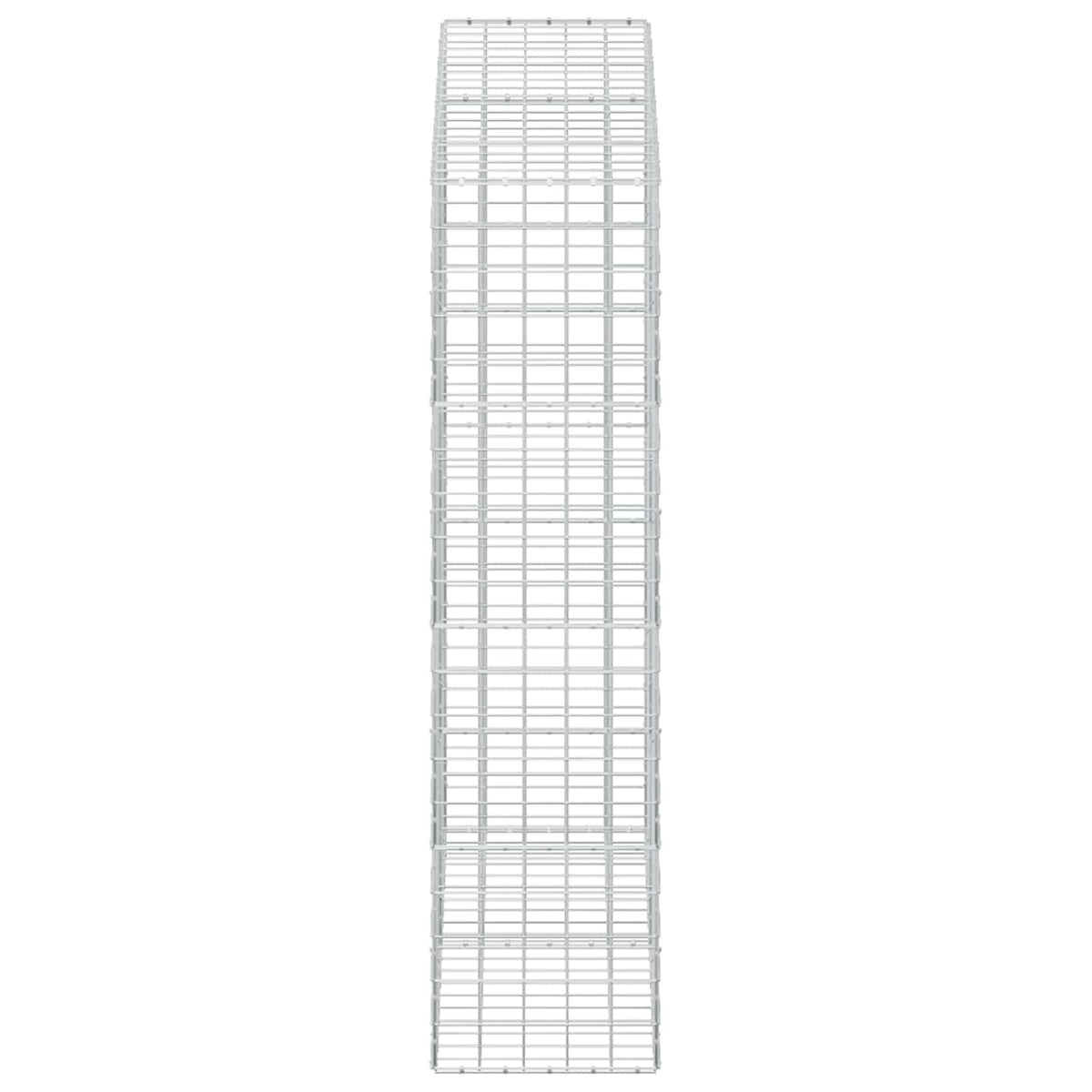 Γκαμπιόν με σύρμα 3,5 mm και πλέγμα 10x10 cm 200x50x200 εκ - Pakobazaar