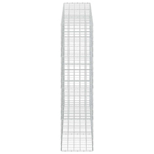 Γκαμπιόν με σύρμα 3,5 mm και πλέγμα 10x10 cm 300x50x200 εκ - Pakobazaar
