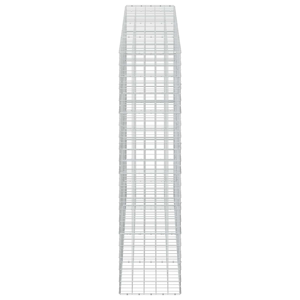 Γκαμπιόν με σύρμα 3,5 mm και πλέγμα 10x10 cm 350x50x200 εκ - Pakobazaar