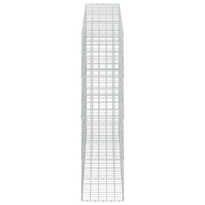 Γκαμπιόν με σύρμα 3,5 mm και πλέγμα 10x10 cm 350x50x200 εκ - Pakobazaar