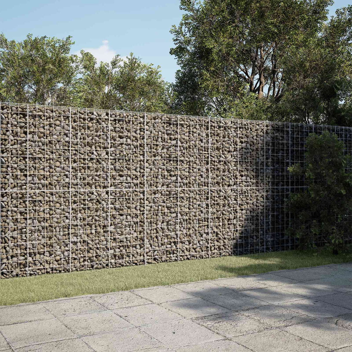 Γκαμπιόν με σύρμα 3,5 mm και πλέγμα 10x10 cm 400x50x200 εκ - Pakobazaar