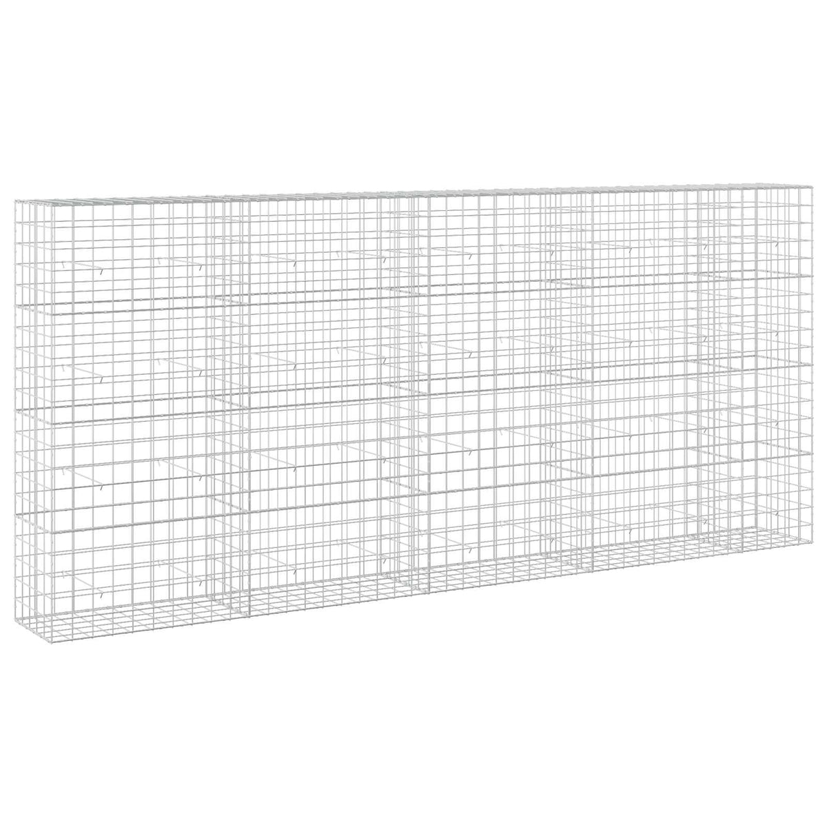 Γκαμπιόν με σύρμα 3,5 mm και πλέγμα 10x10 cm 450x50x200 εκ - Pakobazaar
