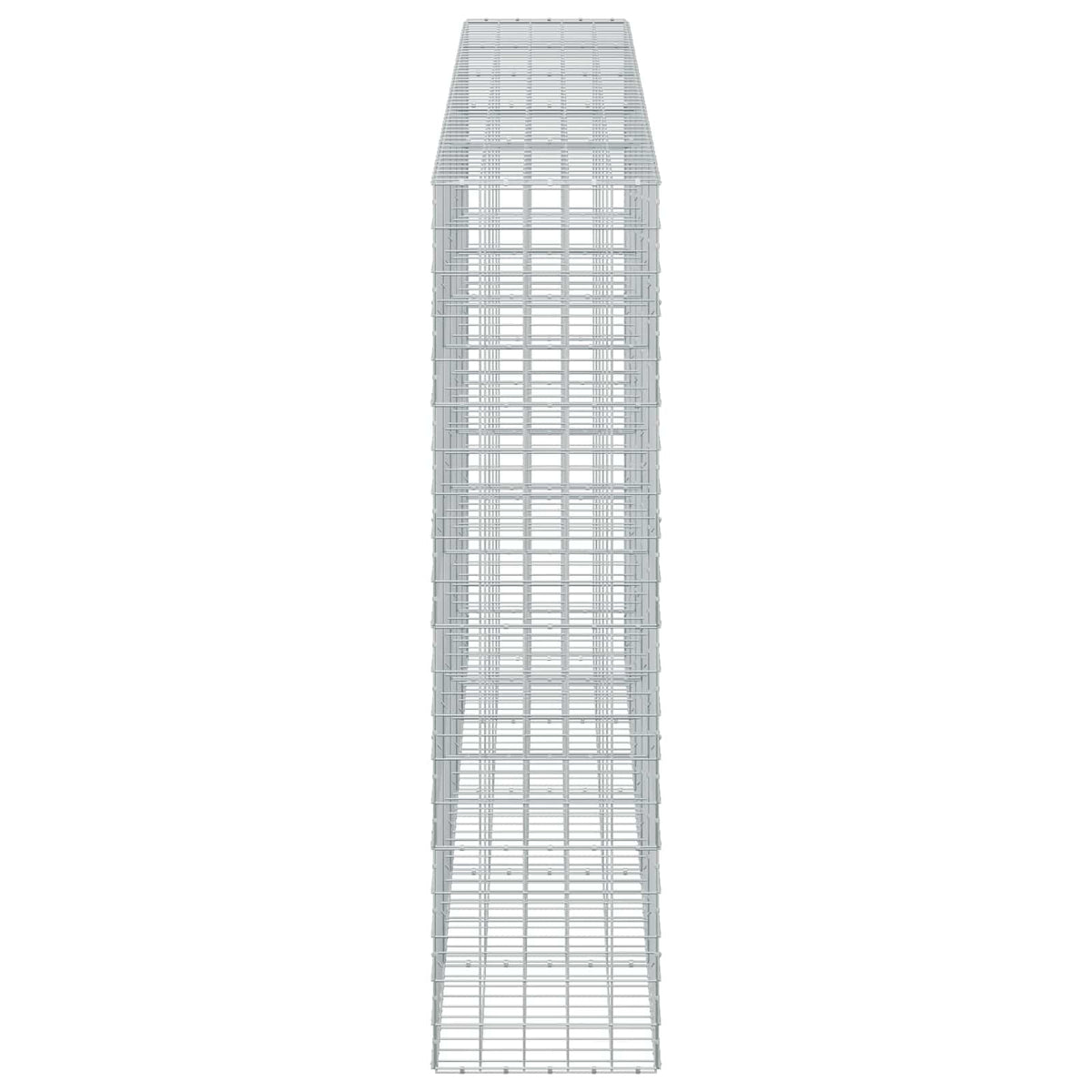Γκαμπιόν με σύρμα 3,5 mm και πλέγμα 10x10 cm 500x50x200 εκ - Pakobazaar