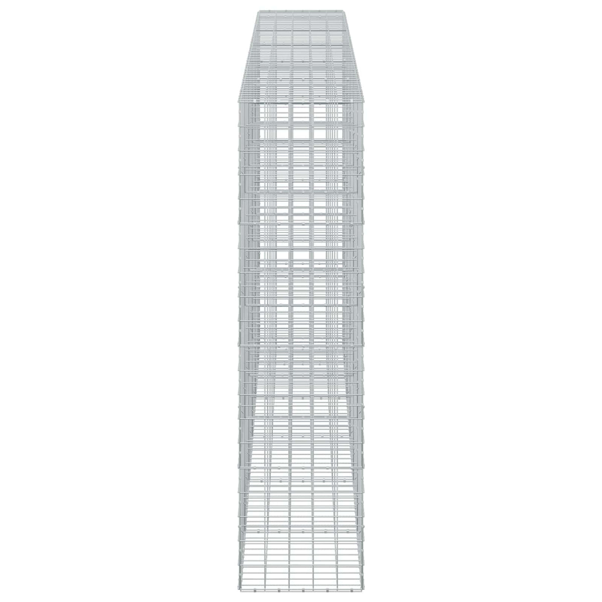 Γκαμπιόν με σύρμα 3,5 mm και πλέγμα 10x10 cm 550x50x200 εκ. - Pakobazaar