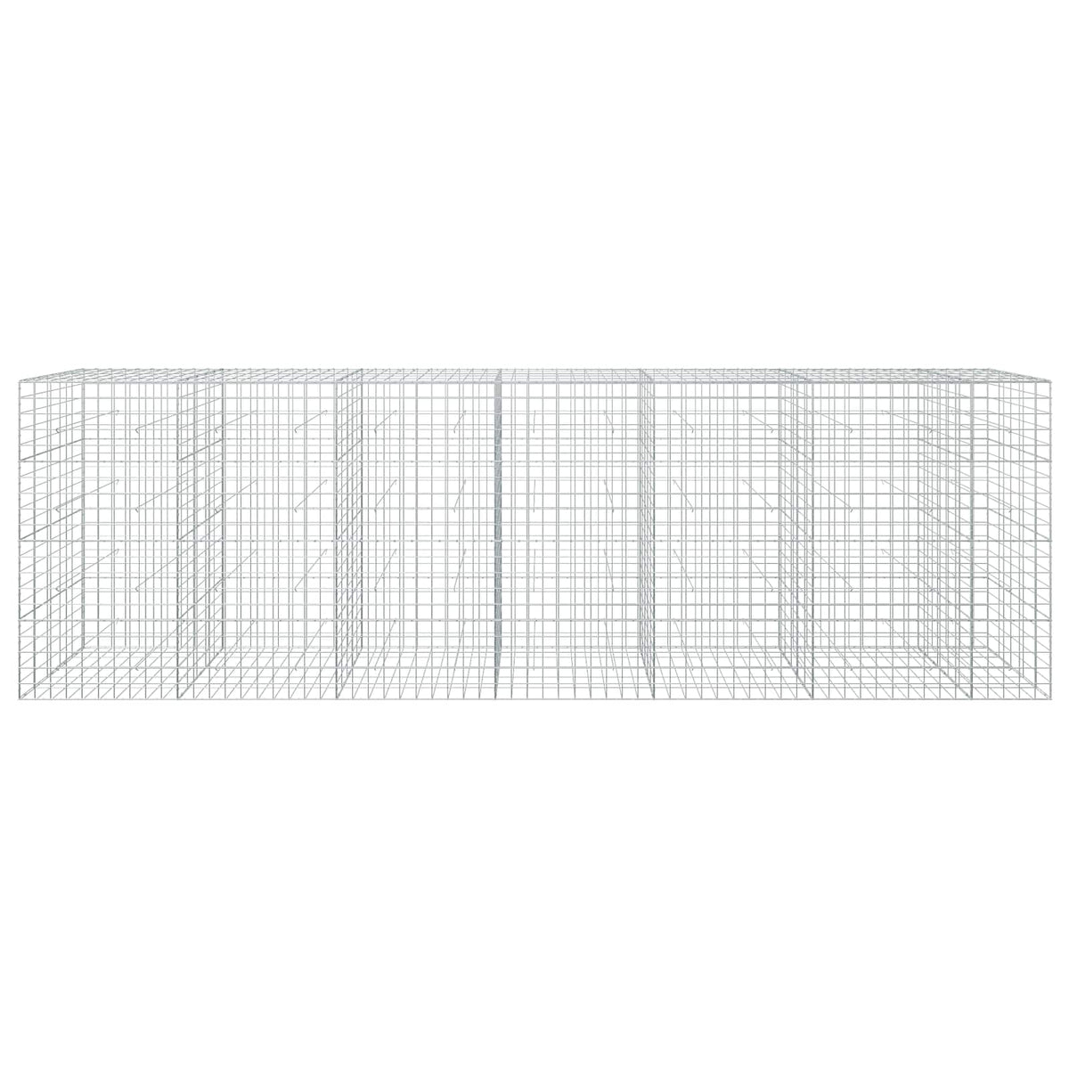 Γκαμπιόν με σύρμα 3,5 mm και πλέγμα 10x10 cm 650x50x200 εκ