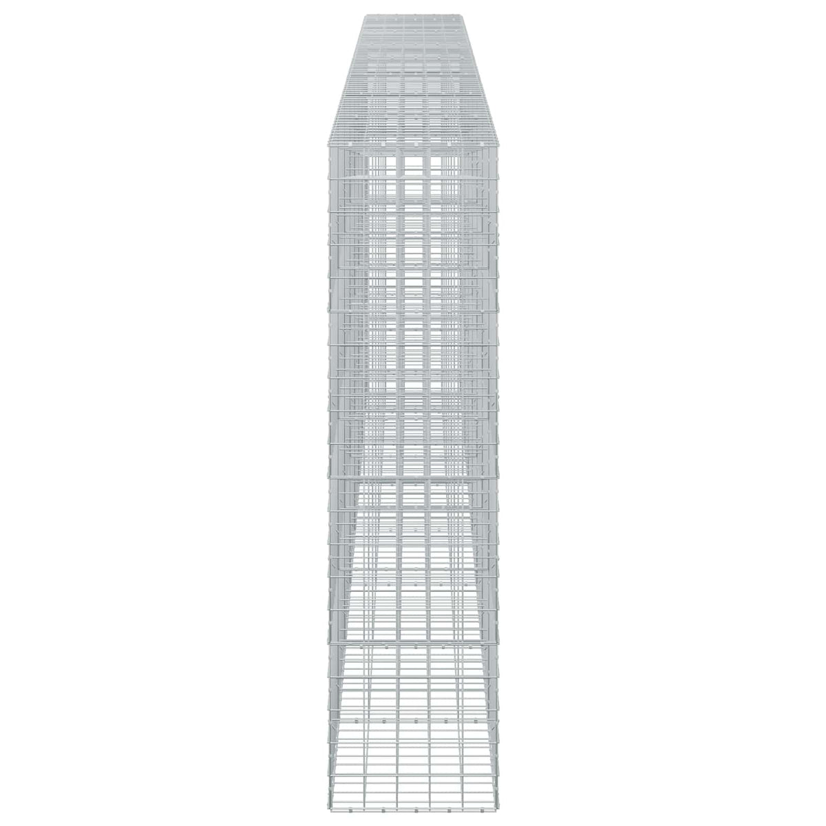 Γκαμπιόν με σύρμα 3,5 mm και πλέγμα 10x10 cm 750x50x200 εκ - Pakobazaar