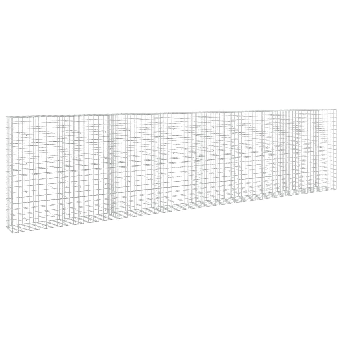 Γκαμπιόν με σύρμα 3,5 mm και πλέγμα 10x10 cm 800x50x200 εκ - Pakobazaar