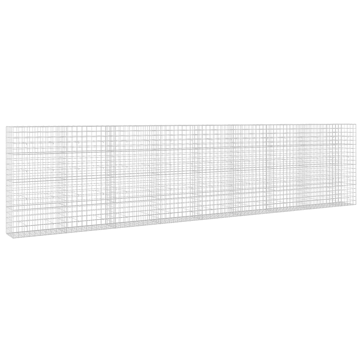 Γκαμπιόν με σύρμα 3,5 mm και πλέγμα 10x10 cm 850x50x200 εκ - Pakobazaar
