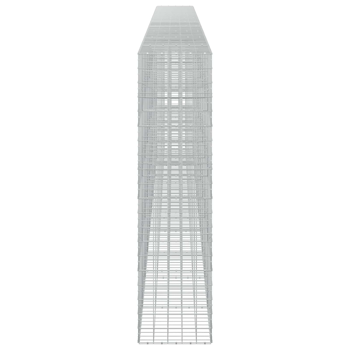 Γκαμπιόν με σύρμα 3,5 mm και πλέγμα 10x10 cm 1000x50x200 εκ - Pakobazaar