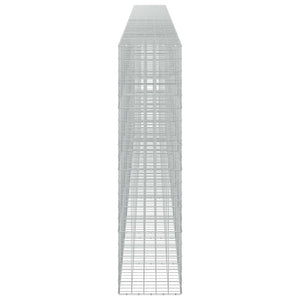 Γκαμπιόν με σύρμα 3,5 mm και πλέγμα 10x10 cm 1000x50x200 εκ - Pakobazaar