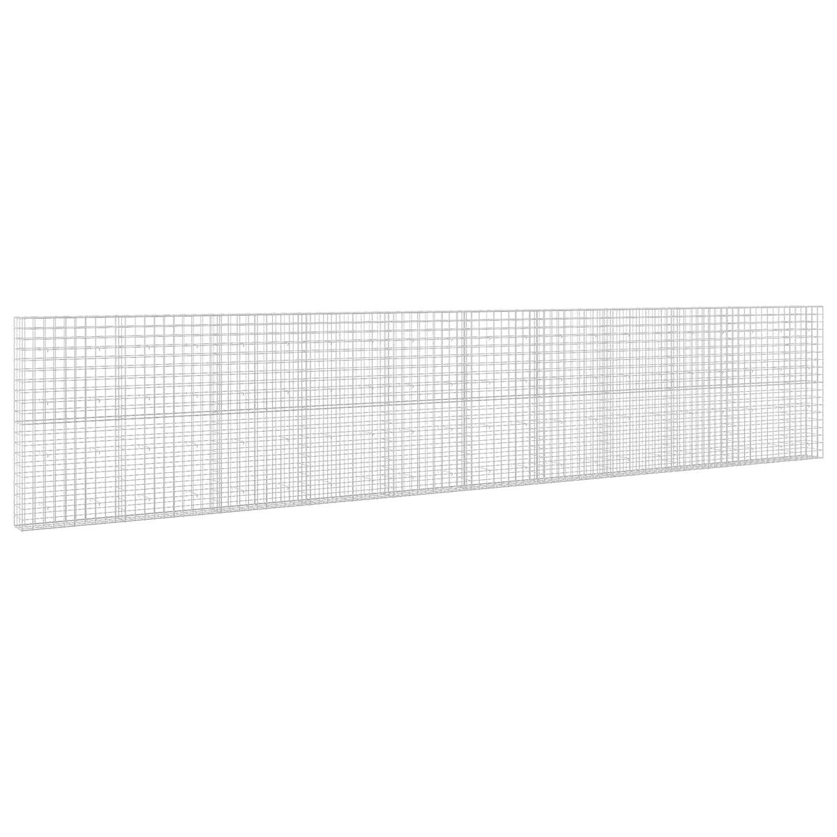 Γκαμπιόν με σύρμα 3,5 mm και πλέγμα 10x10 cm 1050x50x200 εκ - Pakobazaar
